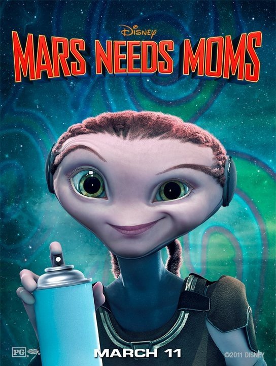 1000 piece jigsaw puzzle for the movie poster: Mars Needs Moms! (2011) ver2