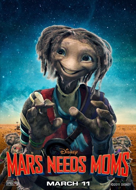 1000 piece jigsaw puzzle for the movie poster: Mars Needs Moms! (2011) ver3