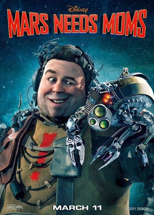 1000 piece jigsaw puzzle for the movie poster: Mars Needs Moms! (2011) ver4