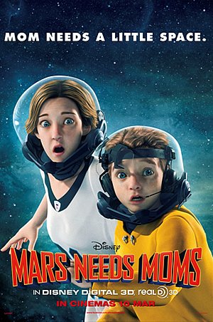 1000 piece jigsaw puzzle for the movie poster: Mars Needs Moms! (2011) ver5