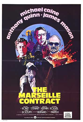 the movie poster: The Marseille Contract (1974)