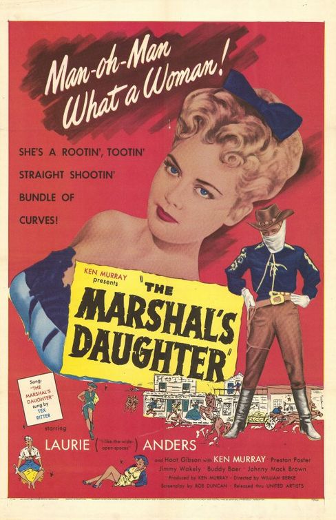 the movie poster: The Marshal's Daughter (1953)