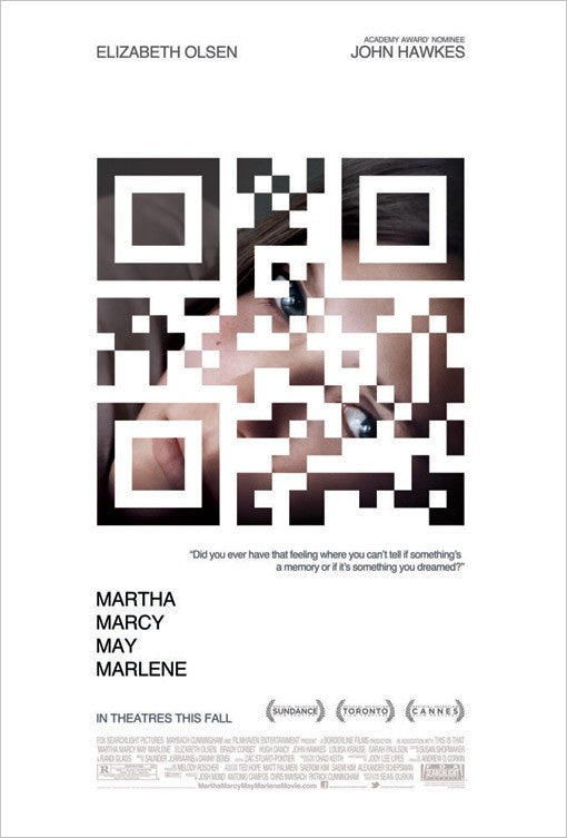 1000 piece jigsaw puzzle for the movie poster: Martha Marcy May Marlene (2011)