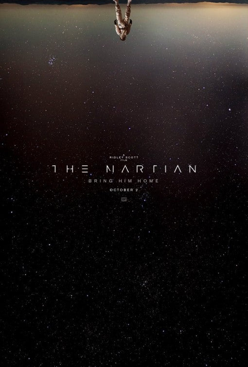 1000 piece jigsaw puzzle for the movie poster: The Martian (2015) ver5