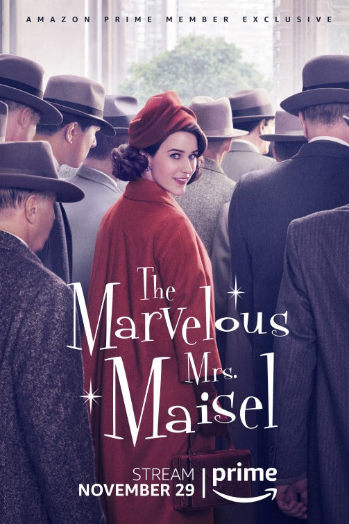 1000 piece jigsaw puzzle for tv poster: The Marvelous Mrs. Maisel