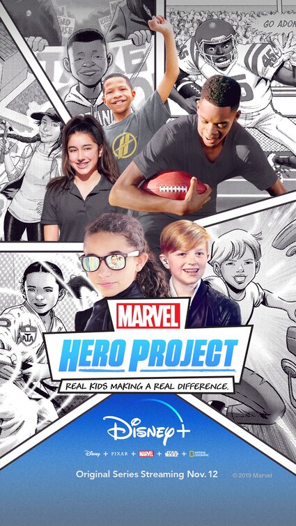 1000 piece jigsaw puzzle for tv poster: Marvel's Hero Project