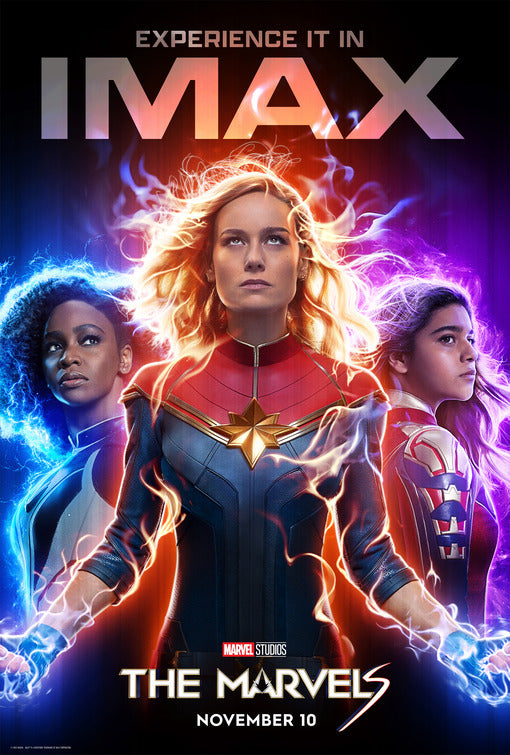 1000 piece jigsaw puzzle for the movie poster: The Marvels (2023) ver3