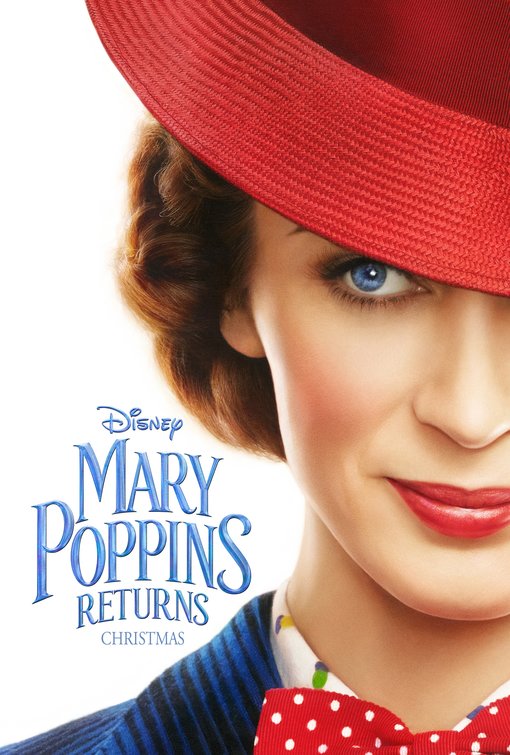 1000 piece jigsaw puzzle for the movie poster: Mary Poppins Returns (2018)