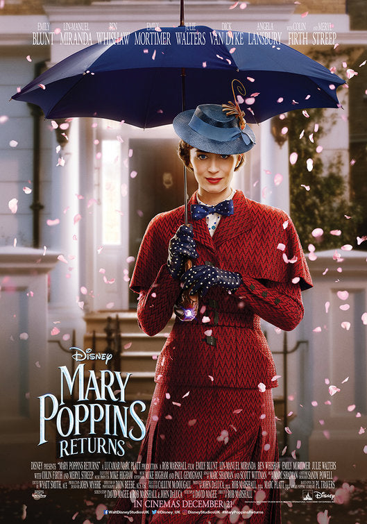 1000 piece jigsaw puzzle for the movie poster: Mary Poppins Returns (2018) ver5