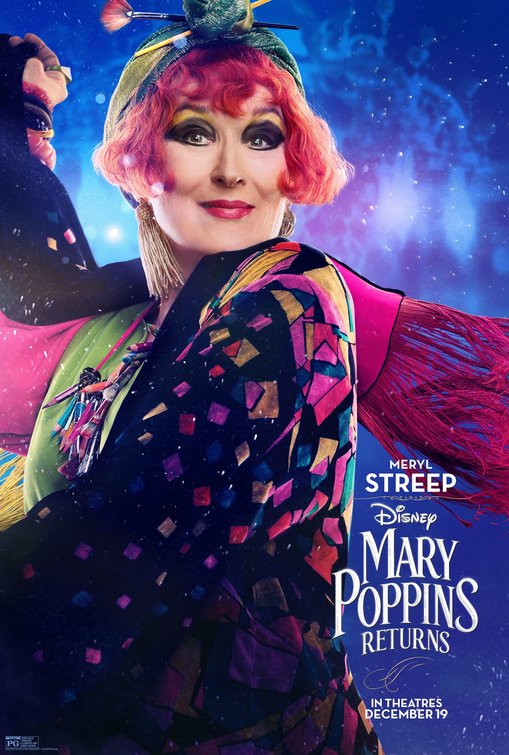 1000 piece jigsaw puzzle for the movie poster: Mary Poppins Returns (2018) ver8