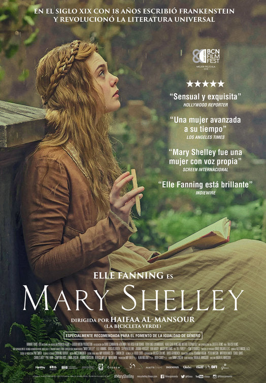 1000 piece jigsaw puzzle for the movie poster: Mary Shelley (2018) ver4