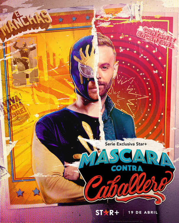 1000 piece jigsaw puzzle for tv poster: Mascara vs Caballero, ver2