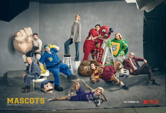 1000 piece jigsaw puzzle for tv poster: Mascots