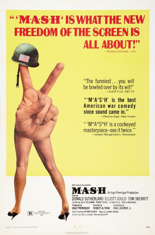 the movie poster: MASH (1970)