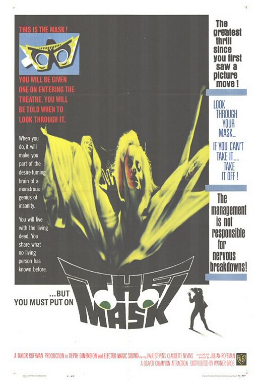 the movie poster: The Mask (aka Eyes of Hell) (1961)