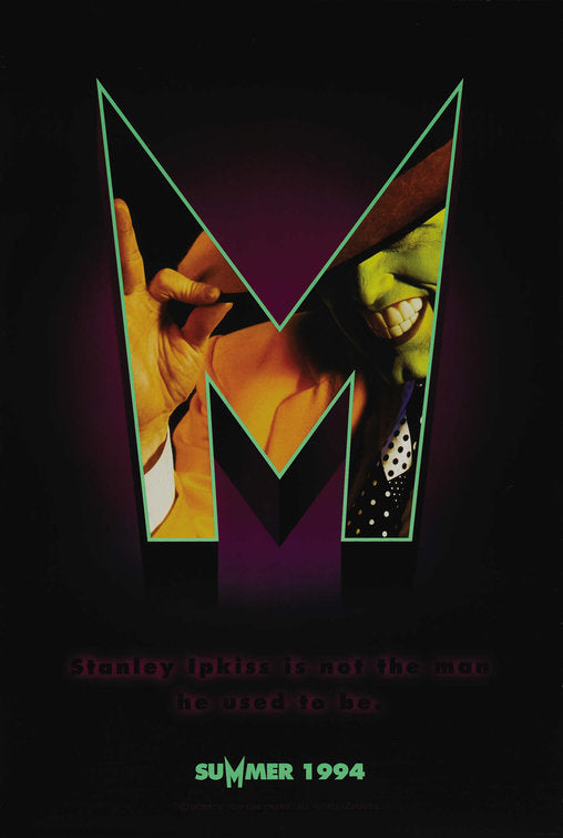 1000 piece jigsaw puzzle for the movie poster: The Mask (1994) ver2