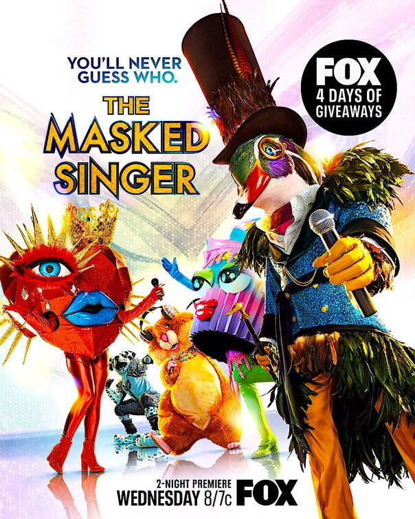 1000 piece jigsaw puzzle for tv poster: The Masked Singer, ver8