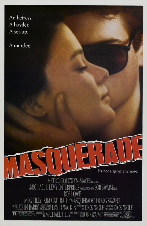 the movie poster: Masquerade (1988)