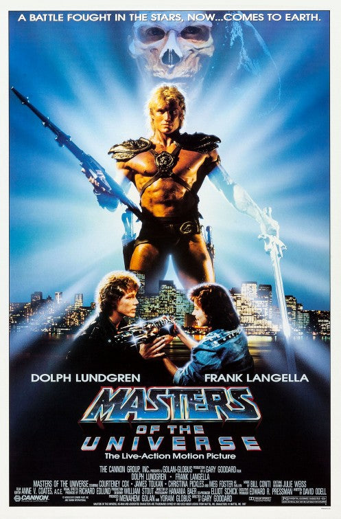 the movie poster: Masters of the Universe (1987)