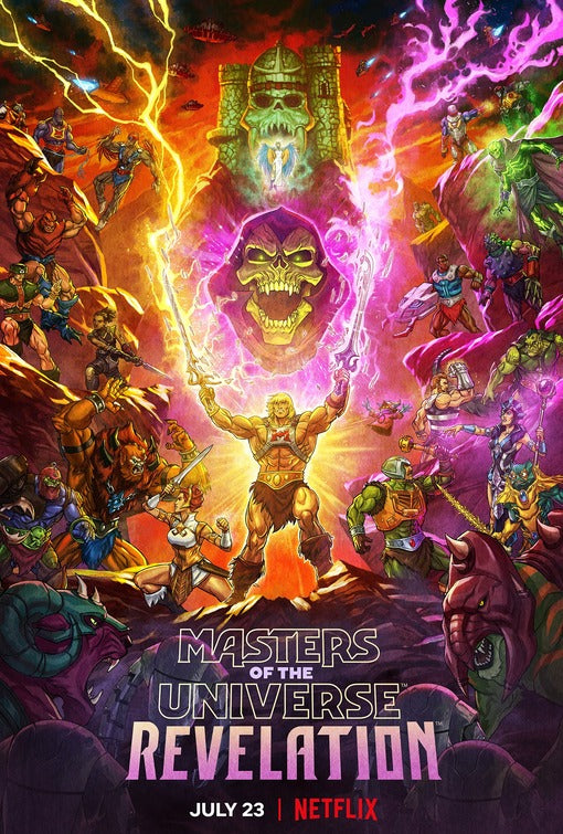 1000 piece jigsaw puzzle for tv poster: Masters of the Universe: Revelation