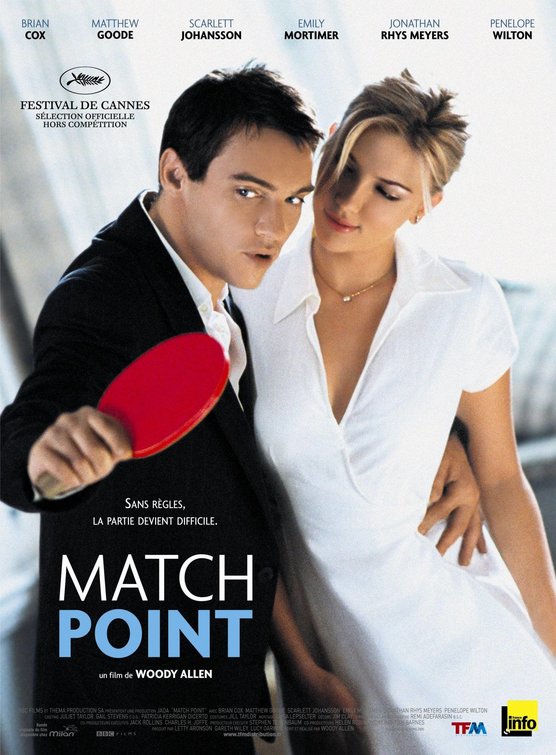 the movie poster: Match Point (2005)