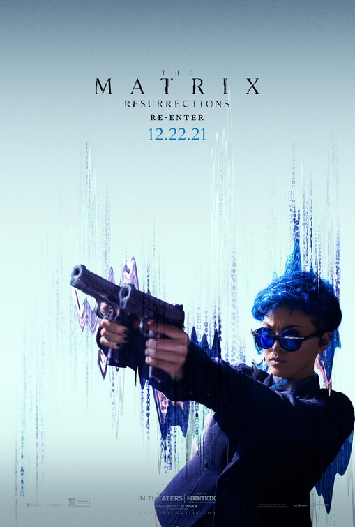 1000 piece jigsaw puzzle for the movie poster: The Matrix Resurrections (2021) ver10