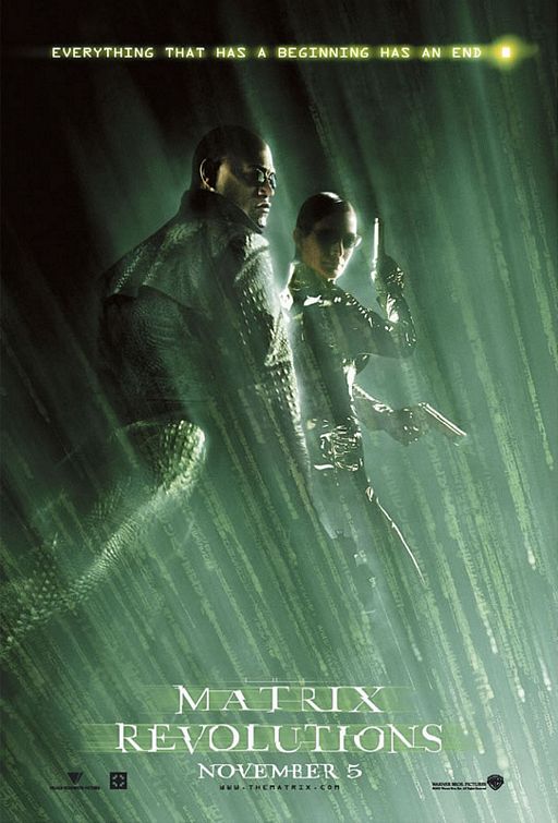 the movie poster: The Matrix Revolutions (2003) ver4