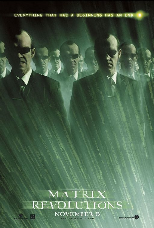 the movie poster: The Matrix Revolutions (2003) ver5