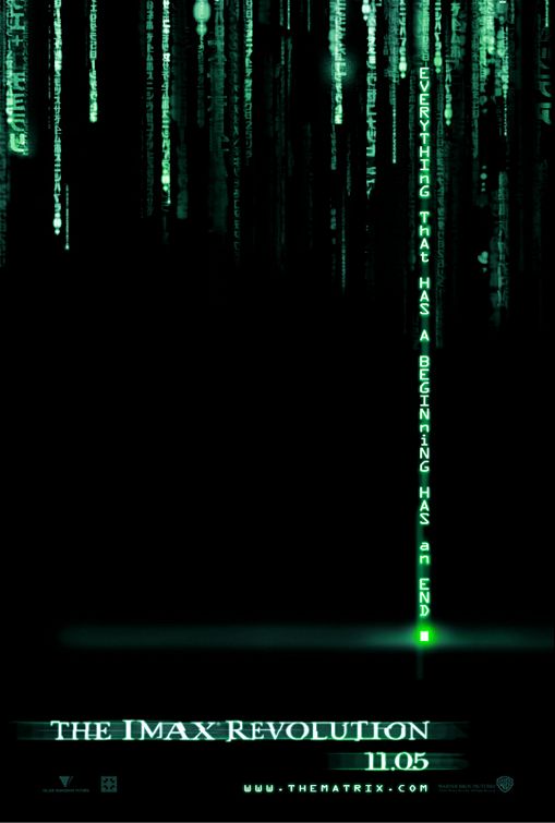 the movie poster: The Matrix Revolutions (2003) ver6