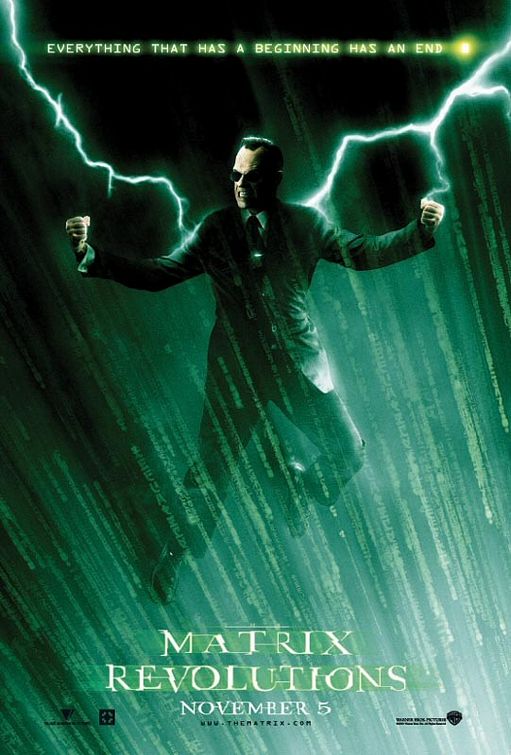 the movie poster: The Matrix Revolutions (2003) ver8