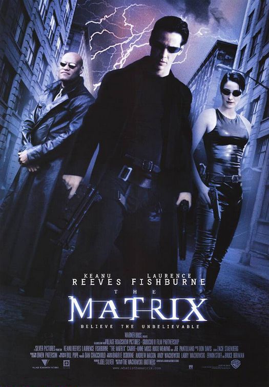 the movie poster: The Matrix (1999) ver3