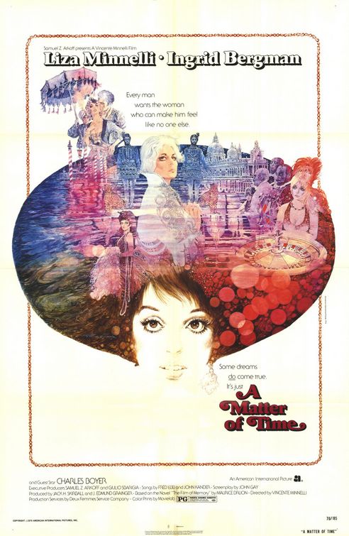 the movie poster: A Matter of Time (1976)