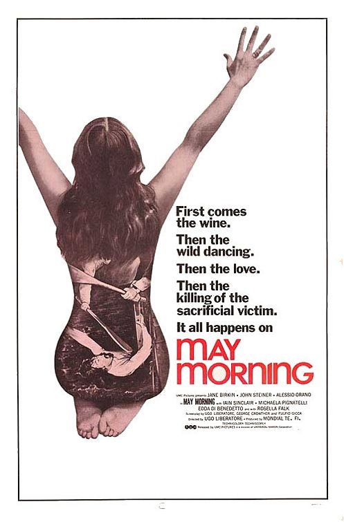 the movie poster: May Morning (1973)