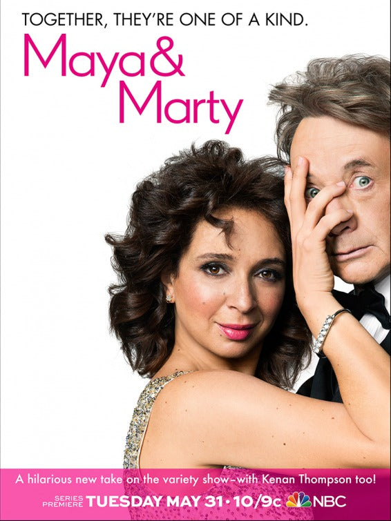 1000 piece jigsaw puzzle for tv poster: Maya & Marty