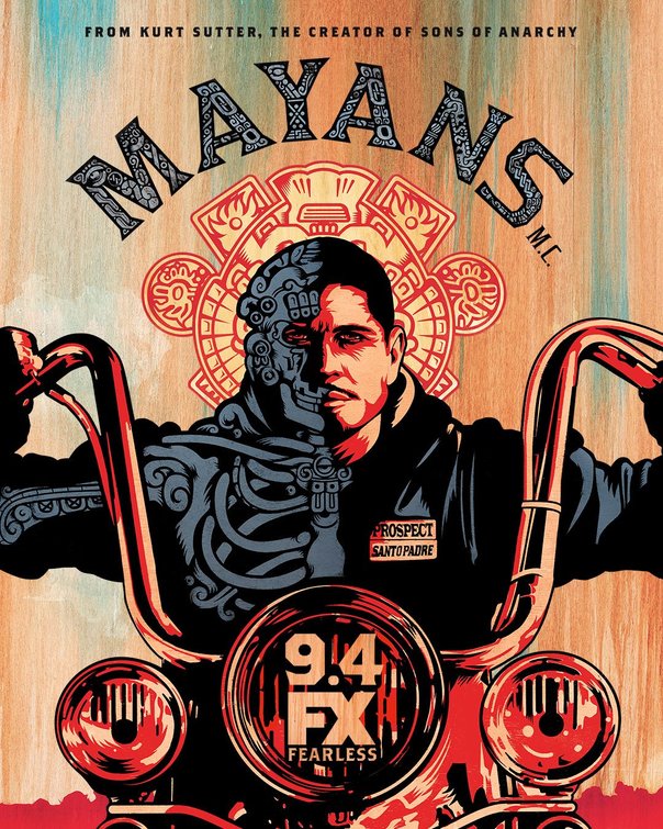 1000 piece jigsaw puzzle for tv poster: Mayans M.C.