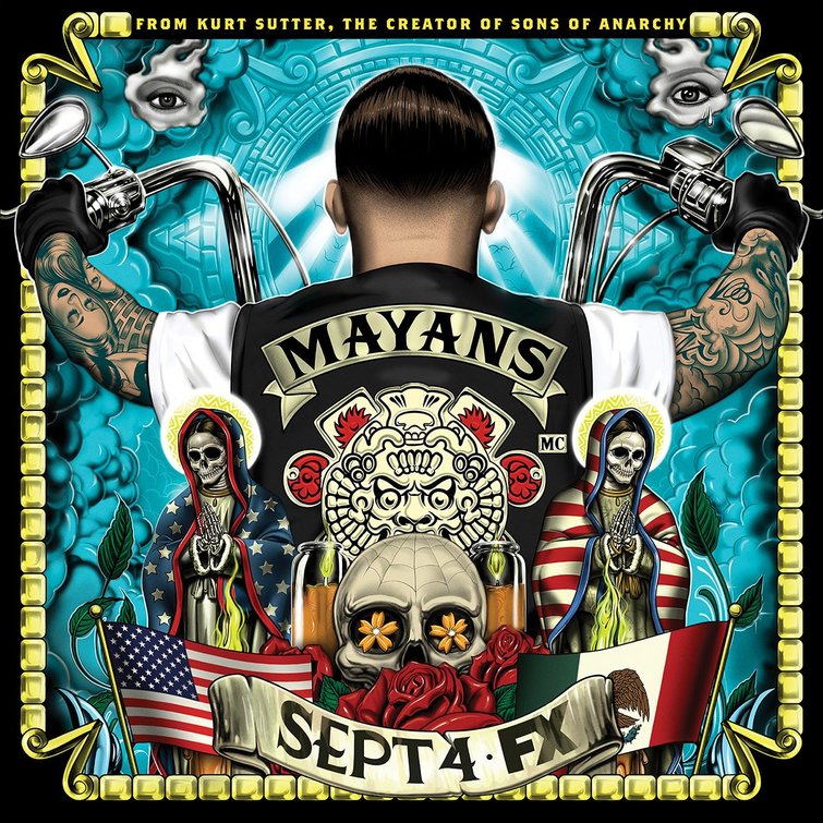 1000 piece jigsaw puzzle for tv poster: Mayans M.C., ver3