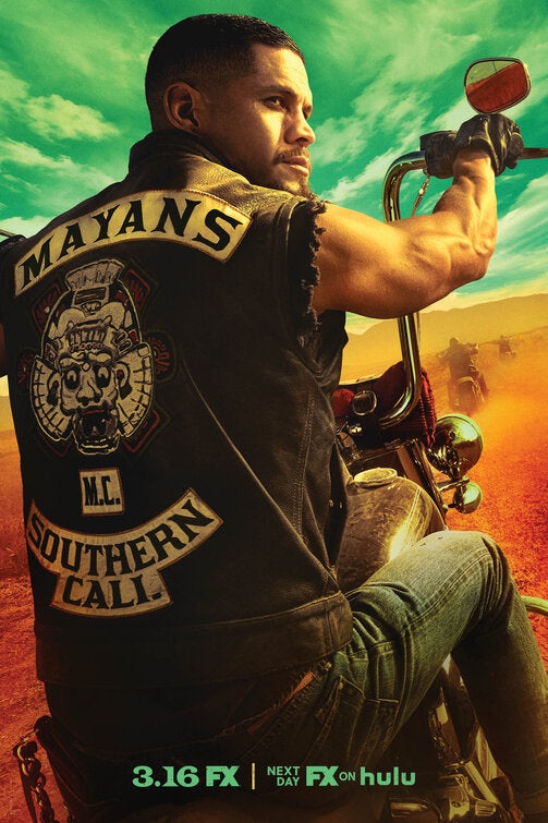 1000 piece jigsaw puzzle for tv poster: Mayans M.C., ver9