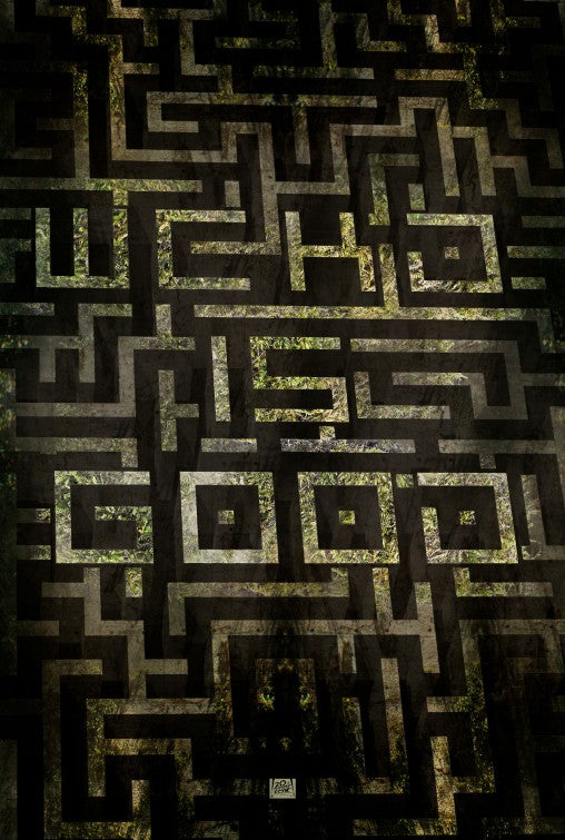 1000 piece jigsaw puzzle for the movie poster: The Maze Runner (2014) ver10