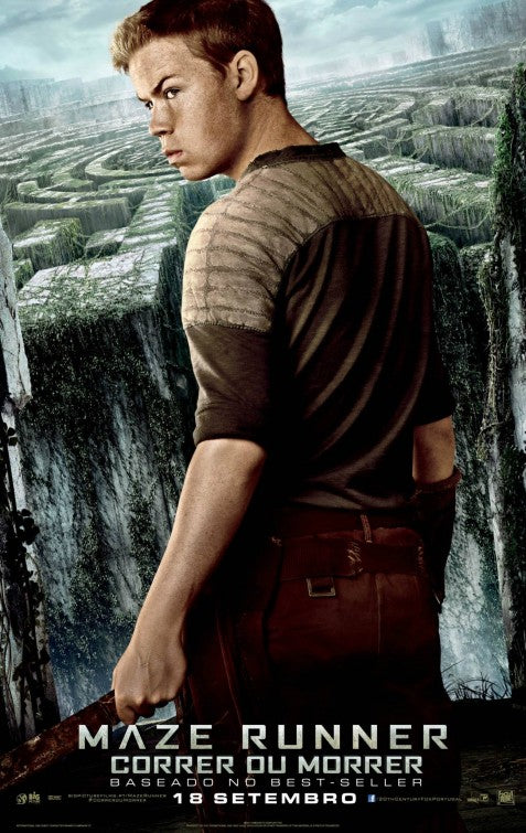 1000 piece jigsaw puzzle for the movie poster: The Maze Runner (2014) ver19