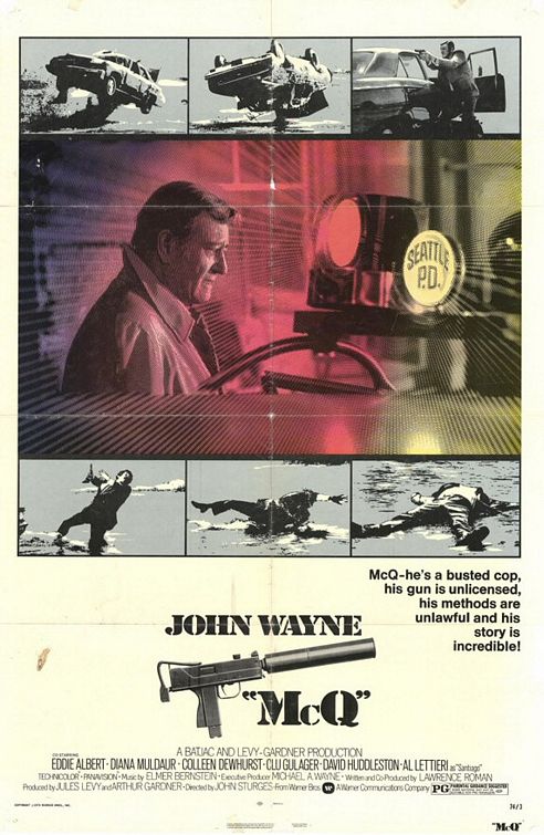 the movie poster: McQ (1974)