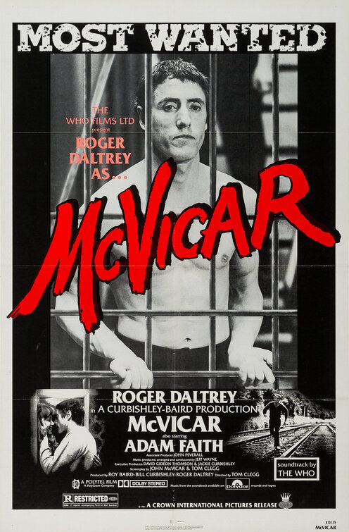 the movie poster: McVicar (1980)