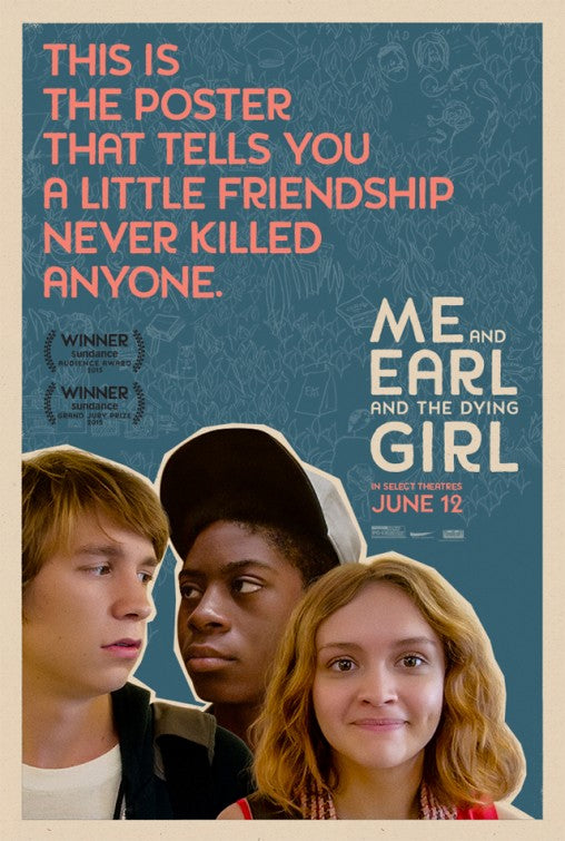 1000 piece jigsaw puzzle for the movie poster: Me and Earl and the Dying Girl (2015) ver5