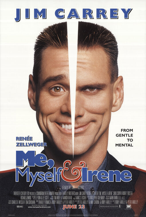 the movie poster: Me, Myself & Irene (2000)