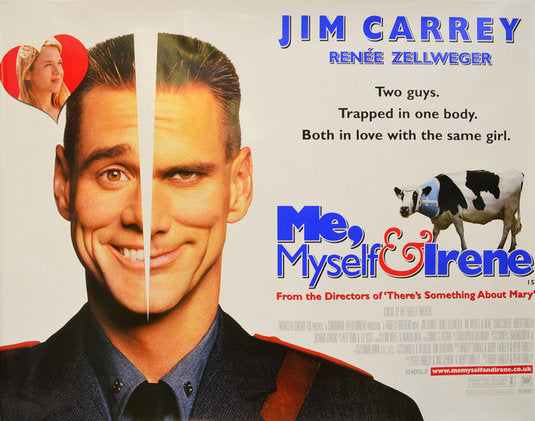 1000 piece jigsaw puzzle for the movie poster: Me, Myself & Irene (2000) ver2