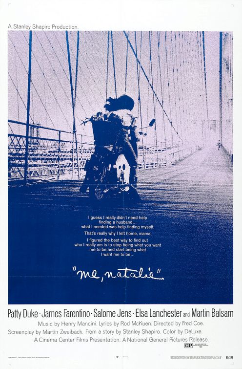 the movie poster: Me, Natalie (1969)