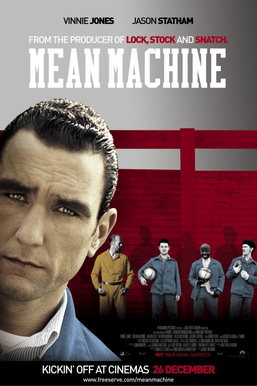 1000 piece jigsaw puzzle for the movie poster: Mean Machine (2002)