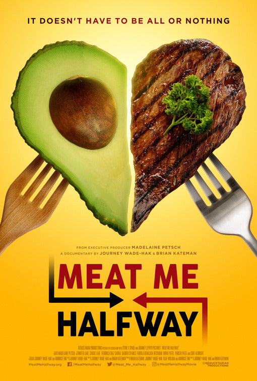 1000 piece jigsaw puzzle for the movie poster: Meat Me Halfway (2021)