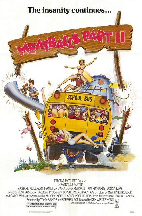 the movie poster: Meatballs Part II (1984)