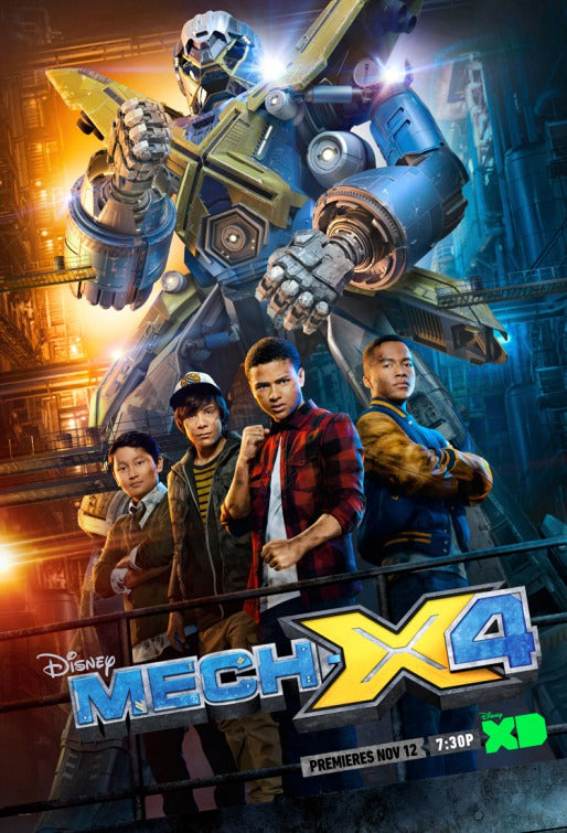 1000 piece jigsaw puzzle for tv poster: Mech-X4