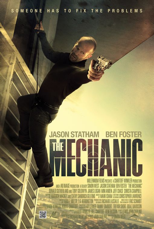 1000 piece jigsaw puzzle for the movie poster: The Mechanic (2011) ver2